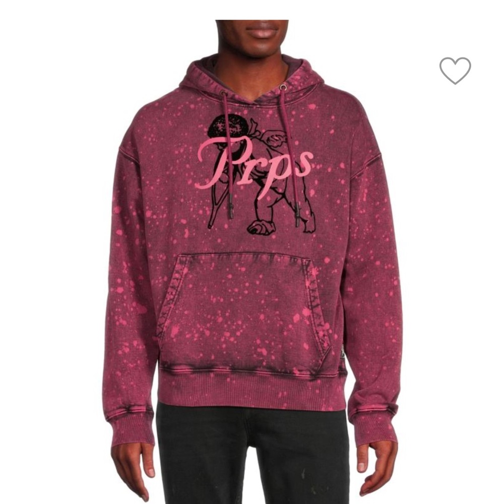 $218 Prps Angel Tye Dye Camo Hoodie